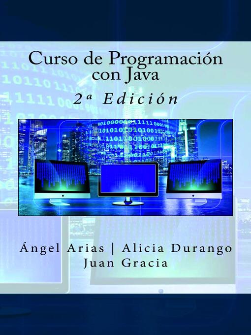 Cover image for Curso de Programación con Java--2ª Edición